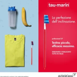 Tau-Marin Spazzolino Professional 27 Antibatterico Morbido Normali
