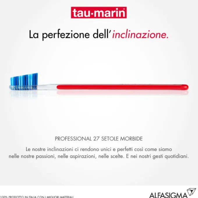 Tau-Marin Spazzolino Professional 27 Antibatterico Morbido Normali