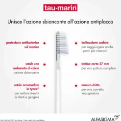 Tau-Marin Spazzolino Professional White Antibatterico Normali