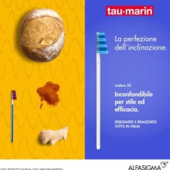 Tau-Marin Spazzolino Scalare 33 Morbido Antibatterico Normali