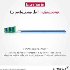 Tau-Marin Spazzolino Scalare 33 Medio Antibatterico Normali