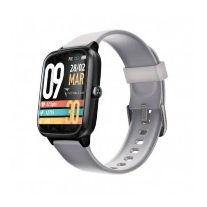 Techmade Move Smartwatch Black Silver