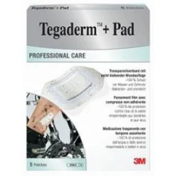 Tegaderm + Pad Cerotto Con Tampone 9X15 Cm 5 Pezzi
