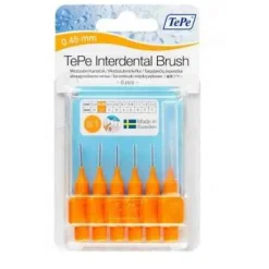 Tepe Scovolino Arancione Per Pulizia Interdentale 0,45 Mm 6 Pezzi Scovolini