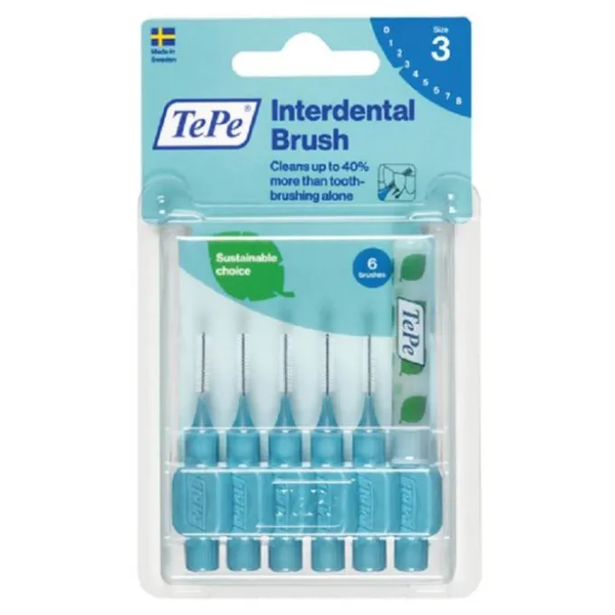 Tepe Scovolino Blu Per Pulizia Interdentale 0,60 Mm 6 Pezzi Scovolini