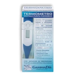 Termometro Digitale Punta Flessibile Con Custodia Protettiva Digitali