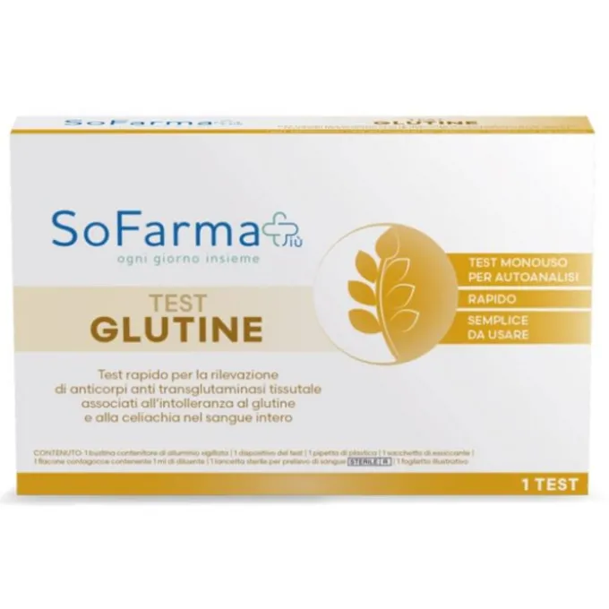 Test Autodiagnostico Glutine Sofarmapiu'