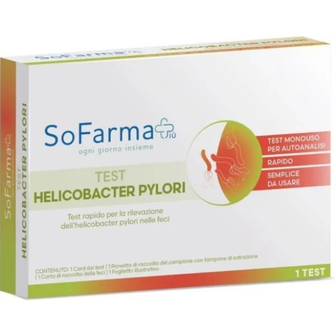 Test Autodiagnostico Helicobacter Pylori Sofarmapiu'