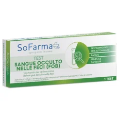 Test Autodiagnostico Rapido Sofarmapiu' Per La Rilevazione Del Sangue Occulto Nelle Feci