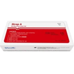TEST ONE STEP STREP A AUTODIAGNOSTICO DETERMINAZIONE QUALITATIVA ANTIGENI STREPTOCOCCO A IN TAMPONE FARINGEO