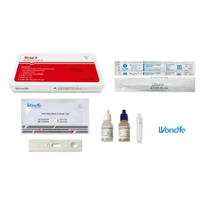 Test One Step Strep A Determinazione Qualitativa Antigeni Streptococco A In Tampone Faringeo Autodiagnostico