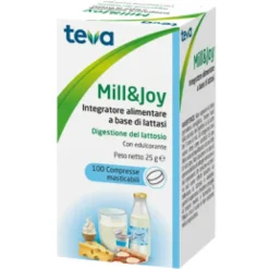 Teva Mill&Joy Integratore A Base Di Lattasi 100 Compresse Masticabili Salute Metabolica