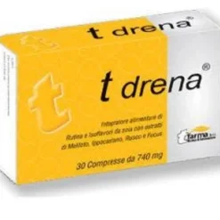 Tfarma T Drena Integratore 30 Compresse Ritenzione Idrica