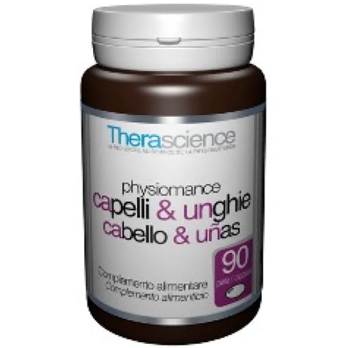 Therascience Sam Physiomance Capelli & Unghie 90 Perle Integratori Anticaduta