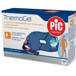Thermogel Ginocchio Fascia 17X30 Cm Itc - Dispositivo Medico Classe I Caldo/Freddo