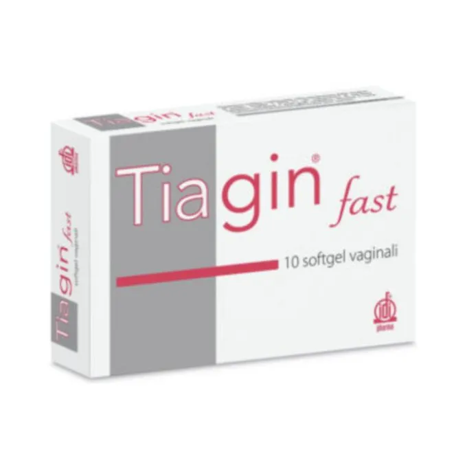 Tiagin Fast 10 Capsule Softgel Vaginali Ripristino Microflora