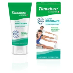 Timodore Crema Deodorante Piedi 48H Antisudore 50 Ml Ipersudorazione E Odore Piede