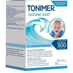Tonimer Isotonic 300 Baby 12 Flaconcini Da 5 Ml Fiale