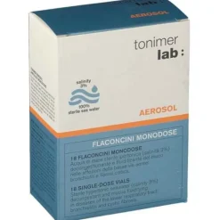 Tonimer Soluzione Ipertonica Aerosol 18 Flaconcini 3 Ml Flaconi