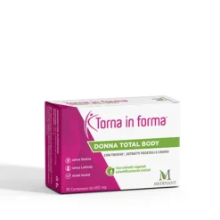 Torna In Forma Donna Total Body 30 Compresse - Integratore Alimentare Controllo Della Fame E Del Met
