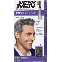 Touch Of Gray Trattamento Colorante Graduale Per Uomo Castano 40 Ml