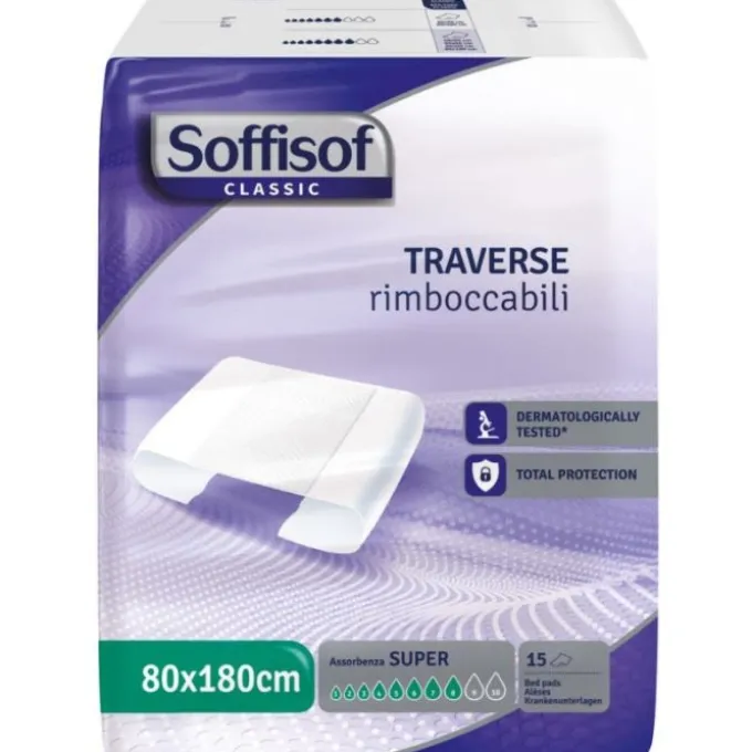 Traversa Per Incontinenza Soffisof Classic 8 Gocce 80 X 18015 Pezzi