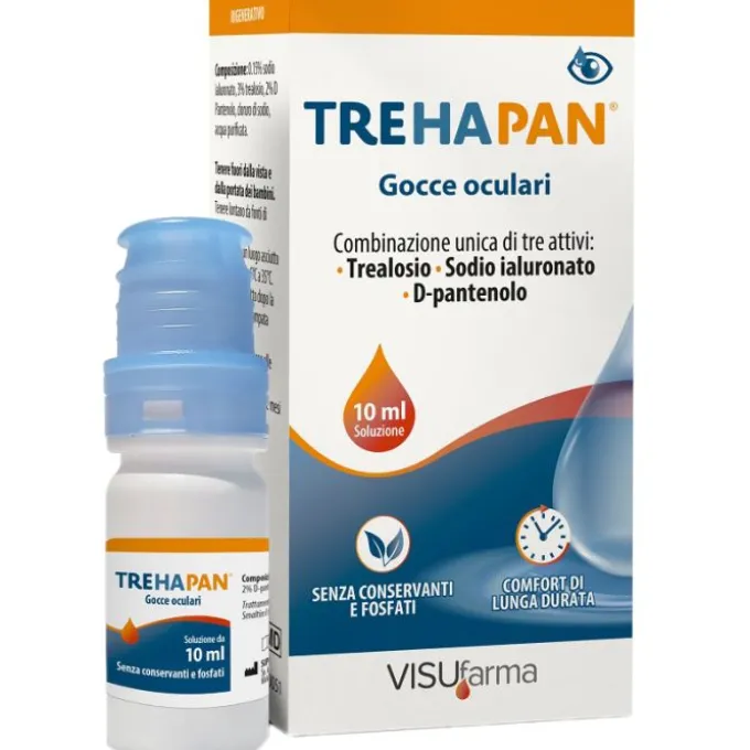 Trehapan Gocce Oculari 10 Ml Occhi Secchi
