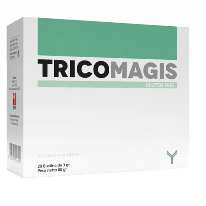 Tricomagis 20 Bustine 3 G Senza Glutine Integratori Anticaduta