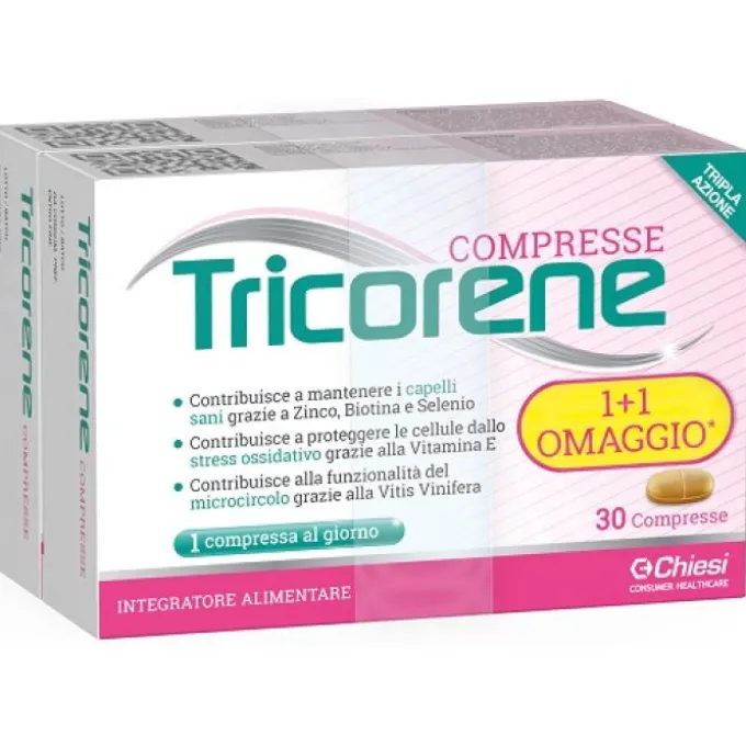 Tricorene 30 Compresse Bipacco It Integratori Anticaduta
