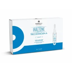 Tricostimolin-A Trattamento Ricrescita Capelli 12 Fiale Trattamenti Anticaduta
