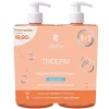 Triderm Bipack Detergente Corpo Capelli 750 Ml Detersione Pelle Secca