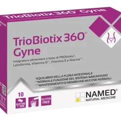 Triobiotix360 Gyne 10 Bustine - Integratore Alimentare Fermenti Lattici