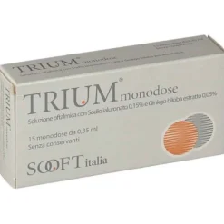 Trium Collirio Soluzione Oftalmica Stabilizzante 8 Ml Occhi Secchi