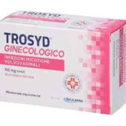 Trosyd Ginecologico 15 Ovuli Vag 50 Mg
