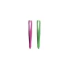Trouss 5 Pinzette Gommate Punta A Granchio Viola