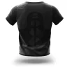 T-Shirt Fit Therapy Nero Taglia L-Xl Abbigliamento Uomo E Donna