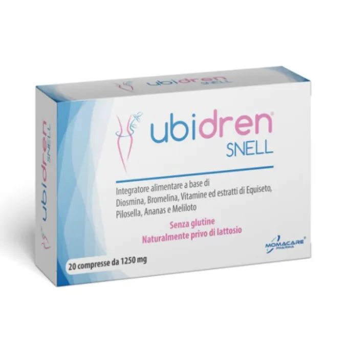 Ubidren Snell 20 Compresse Controllo Della Fame E Del Metabolismo