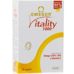 U.g.a. Nutraceuticals Omegor Vitality 1000 60 Capsule Molli Salute Del Cuore