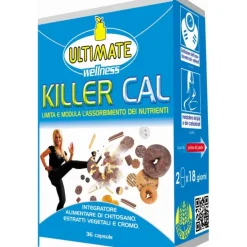 Ultimate Killer Kal 36 Capsule Controllo Della Fame E Del Metabolismo