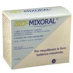 Up Bio Mixoral Integratore 15 Stick Fermenti Lattici