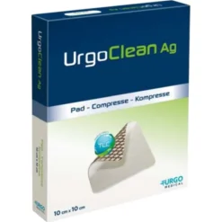 URGOCLEAN AG/SILVER 10X10CM 10 PEZZI - MEDICAZIONE AVANZATA ANTIMICROBICA