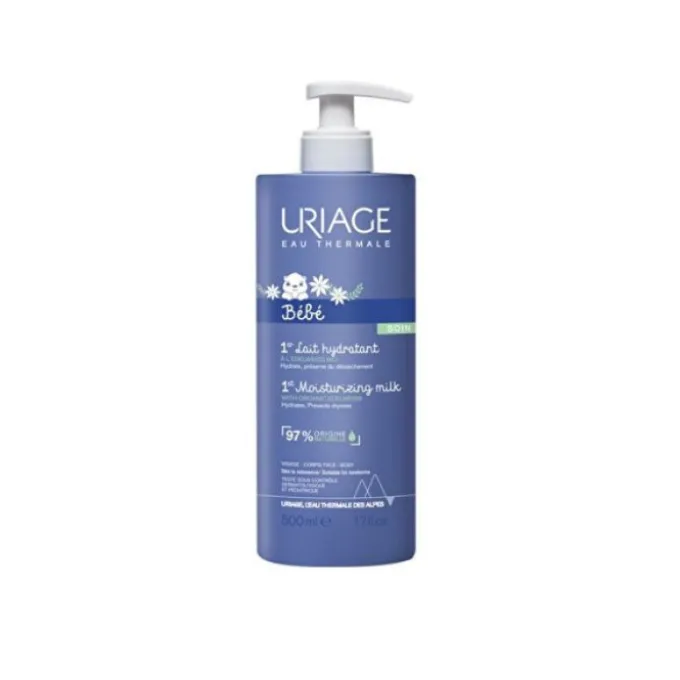 Uriage Bebe Latte Idratante Corpo Trattamento Quotidiano 500 Ml Idratazione Pelle Normale