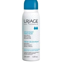 Uriage Eau Thermale Deodorante Fraicheur Spray Antibatterico 125 Ml Pelli Sensibili