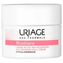 Uriage Ros?Liane Crema Ricca Anti-Arrossamenti 50 Ml Idratanti Viso Pelle Secca