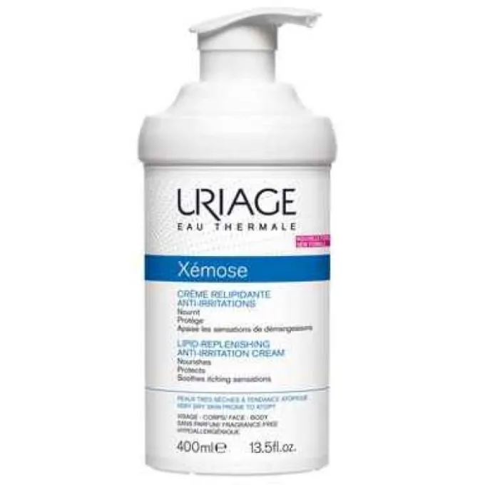 Uriage Xemose Crema Anti Irritazioni Liporestitutiva 400 Ml Idratazione Pelle Secca