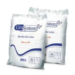 Urosystem Sacca Da Letto Senza Valvola Di Scarico Tubo Da 130 Cm 30 Pezzi