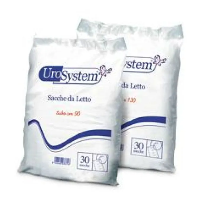 Urosystem Sacca Da Letto Senza Valvola Di Scarico Tubo Da 130 Cm 30 Pezzi