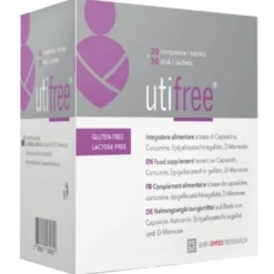Utifree Integratore Antiossidante 30 Compresse + 30 Stick Da 2,5 G Controllo Della Fame E Del Metabo
