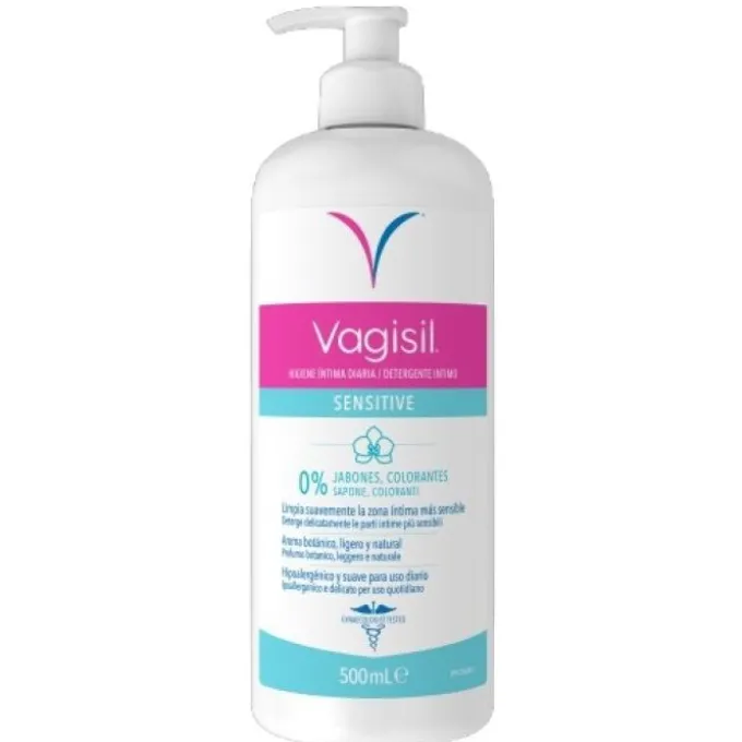 Vagisil Detergente Sensitive 500 Ml