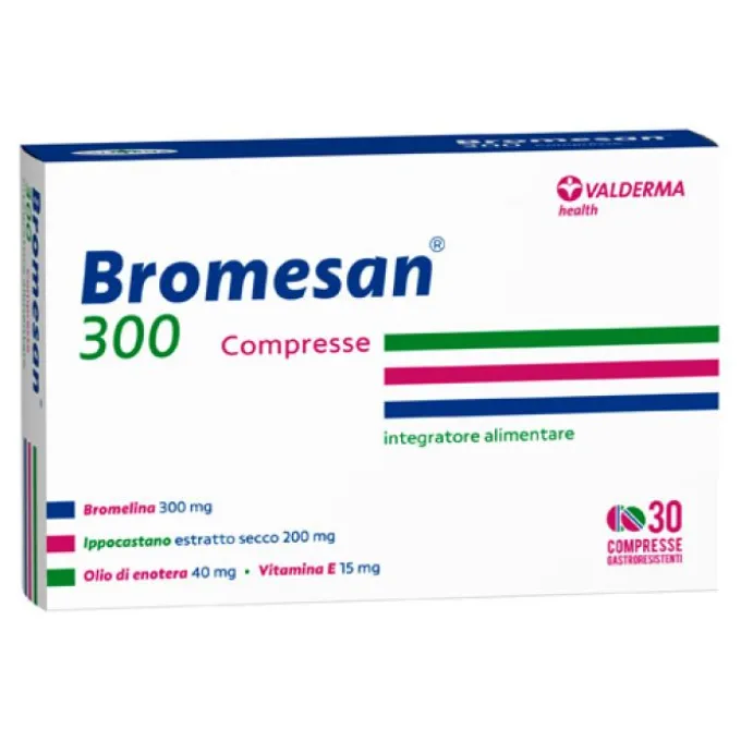 Valderma Bromesan 300 30 Compresse Gastroresistenti Salute Delle Articolazioni